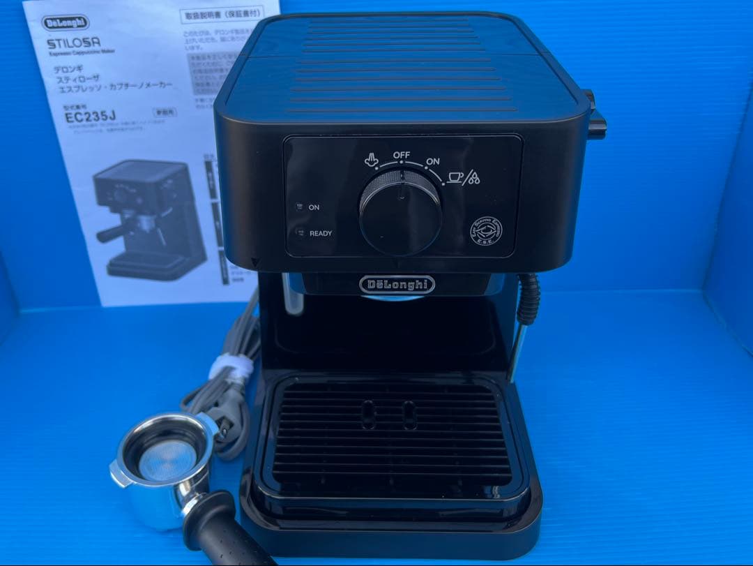 デロンギ スティローザ　エスプレッソ・カプチーノメーカー EC235J-BK