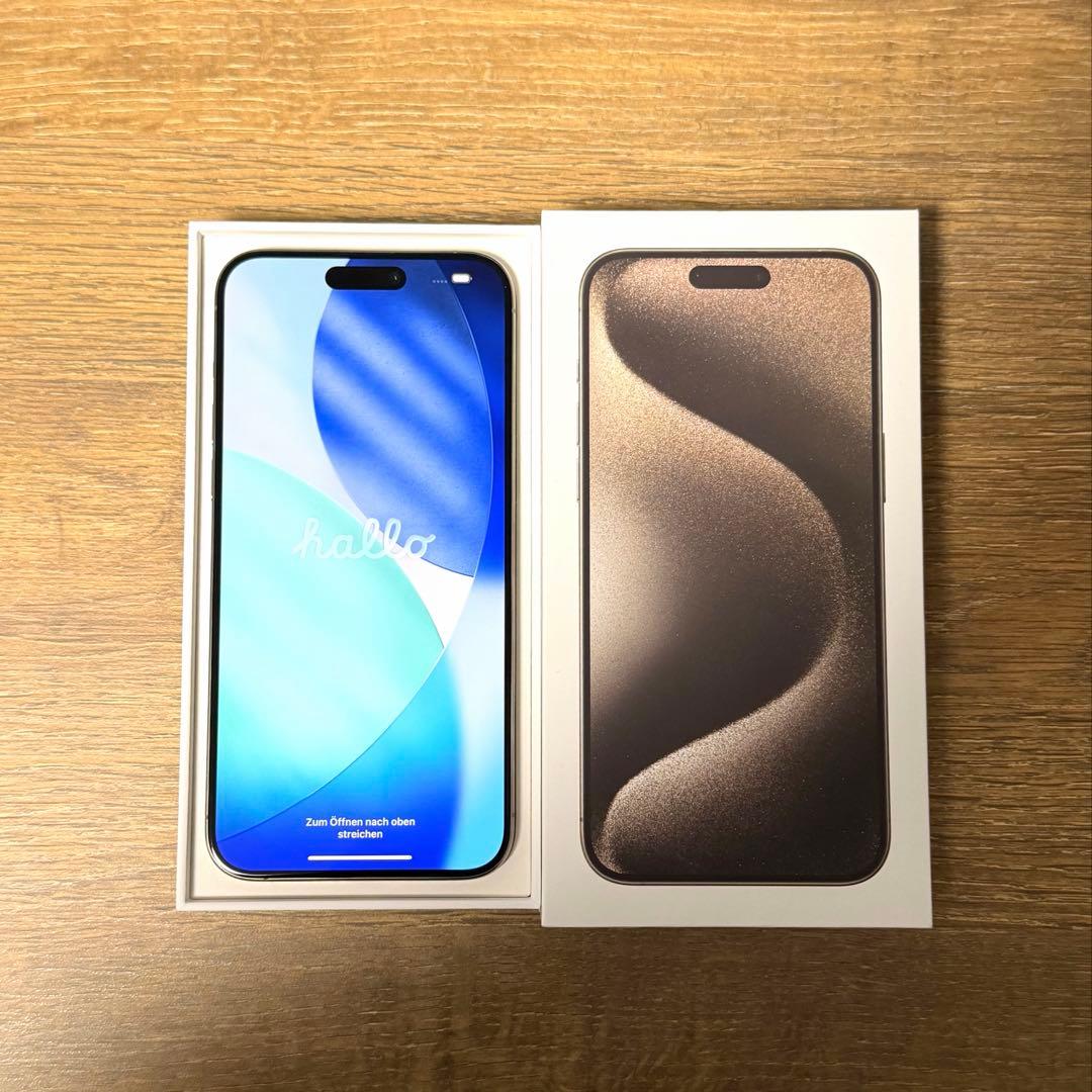 iPhone 15 ProMax 256GB/バッテリー100%