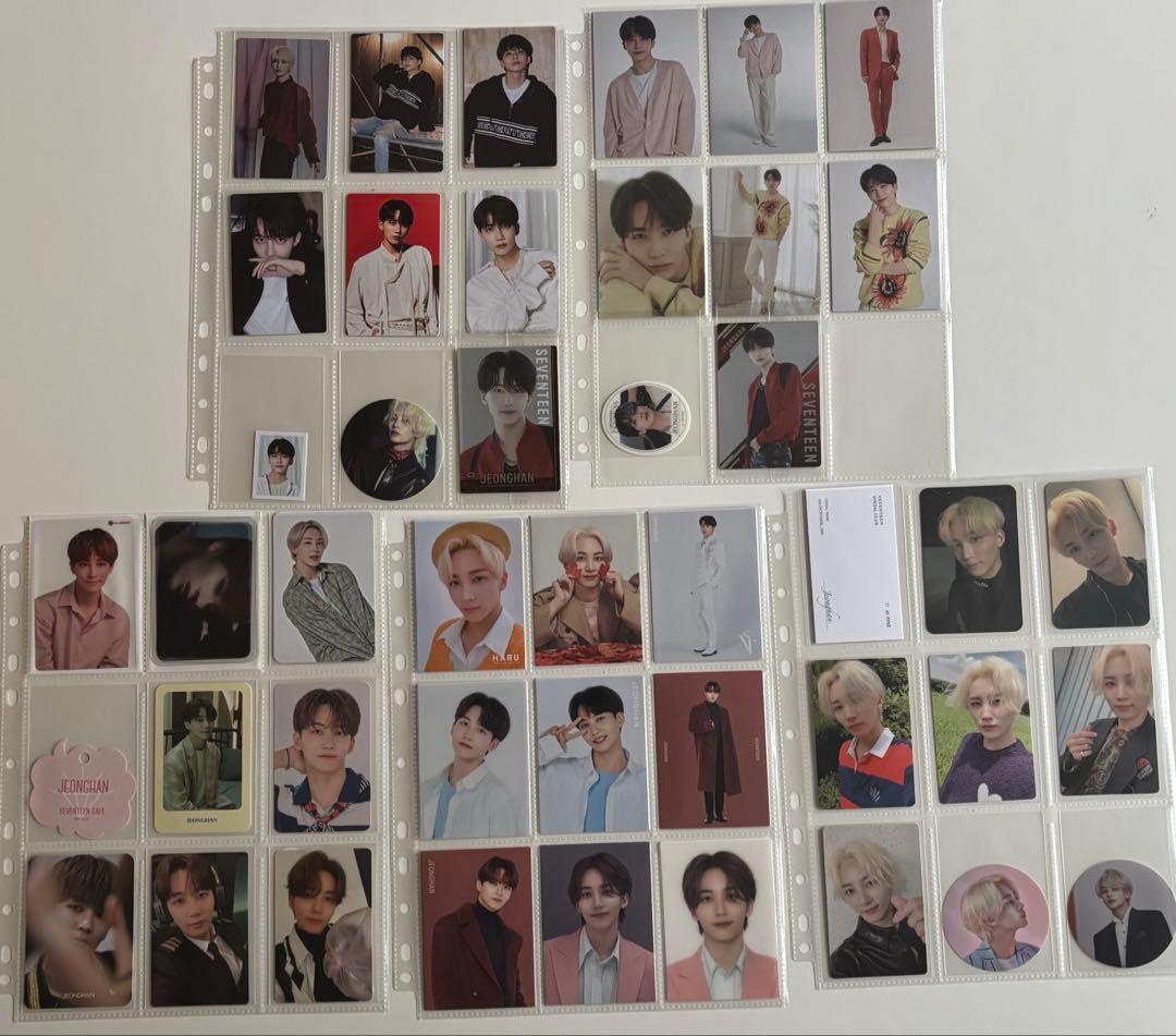 SEVENTEEN JEONGHAN ジョンハン　トレカ　カード　他　大量　引退