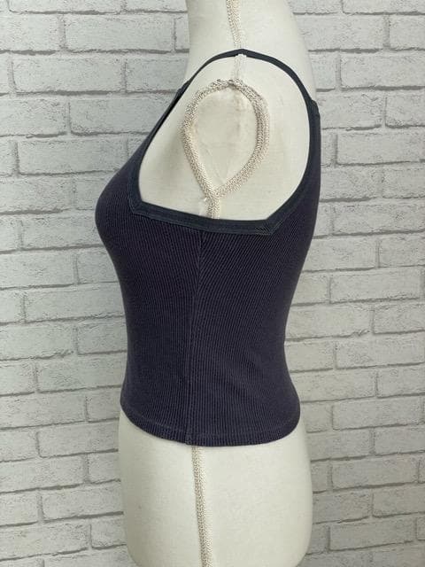 L02085）フミカウチダ EYELET RIB STITCH CAMISOLE