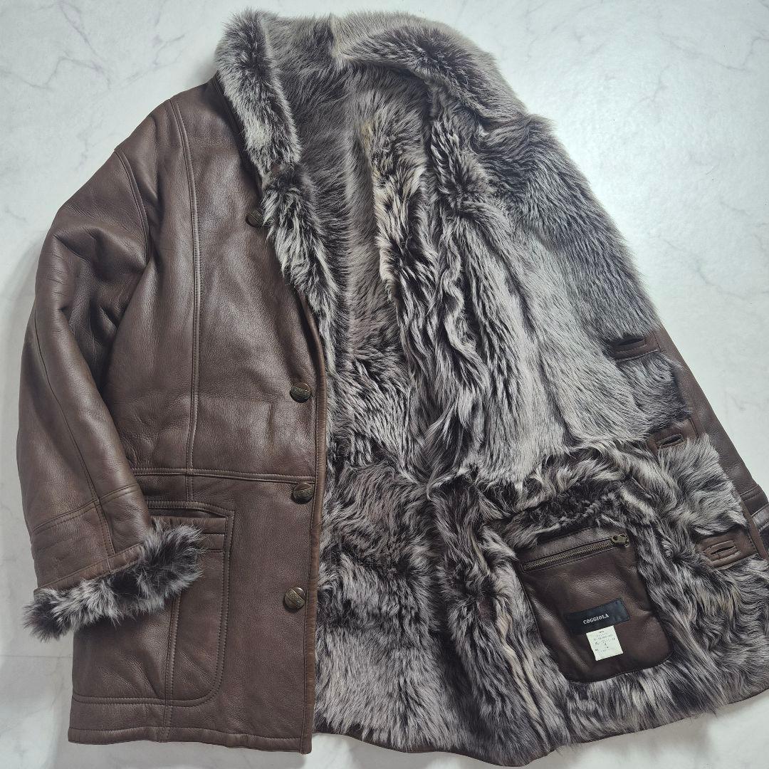 COGGIOLA トスカーナ ムートン ファーコート