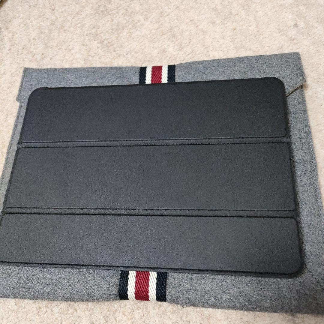 コンランショップ　グレー ストライプ iPadケース等　新品未使用 自宅保管品