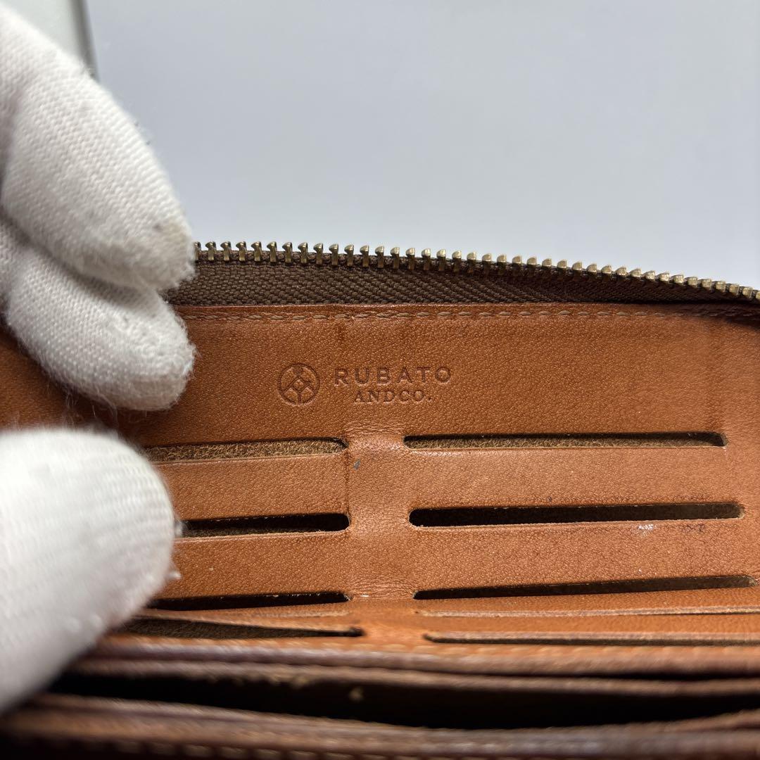 ルバートアンドコー　カードが立つ財布　スミス　栃木レザー　ブラウン