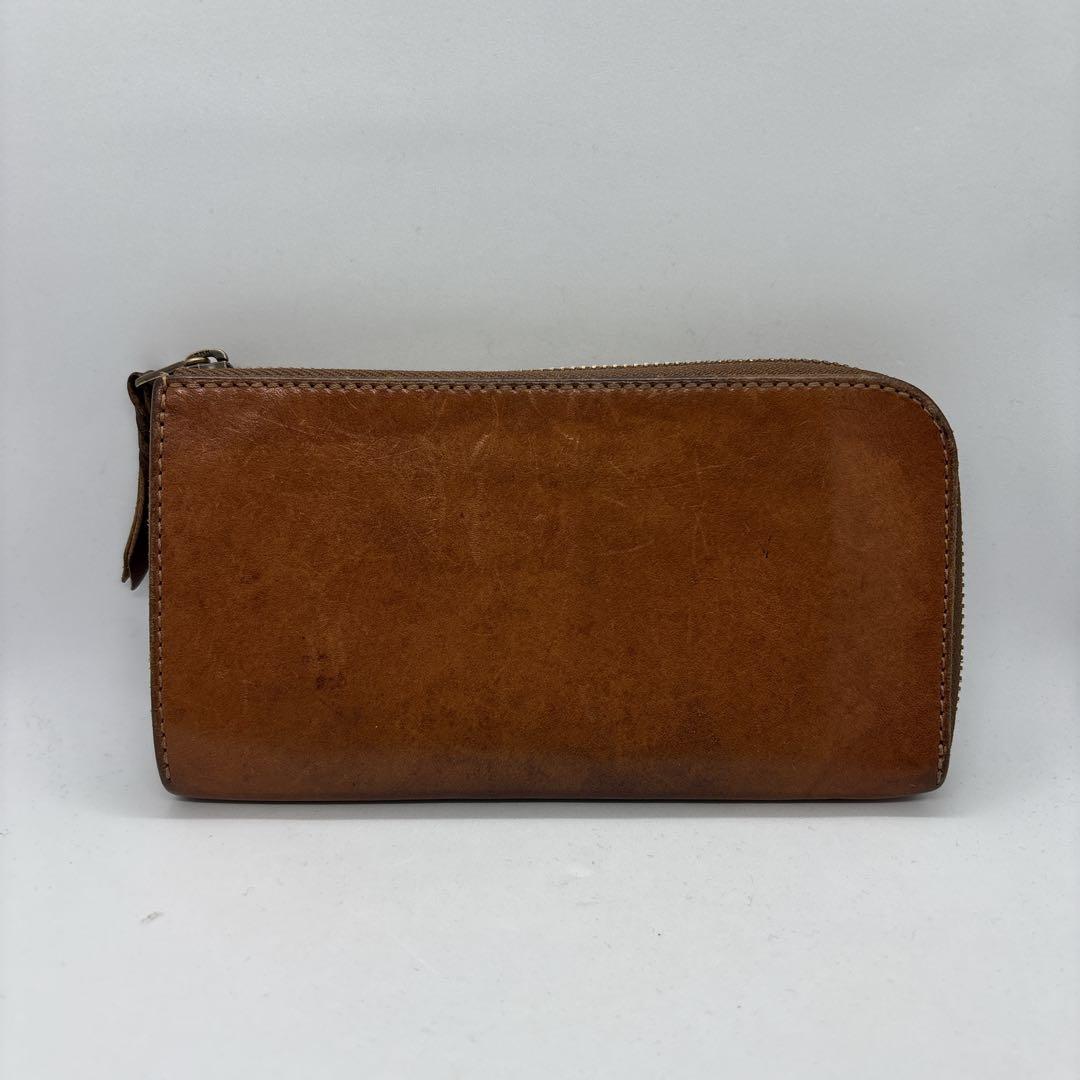 ルバートアンドコー　カードが立つ財布　スミス　栃木レザー　ブラウン