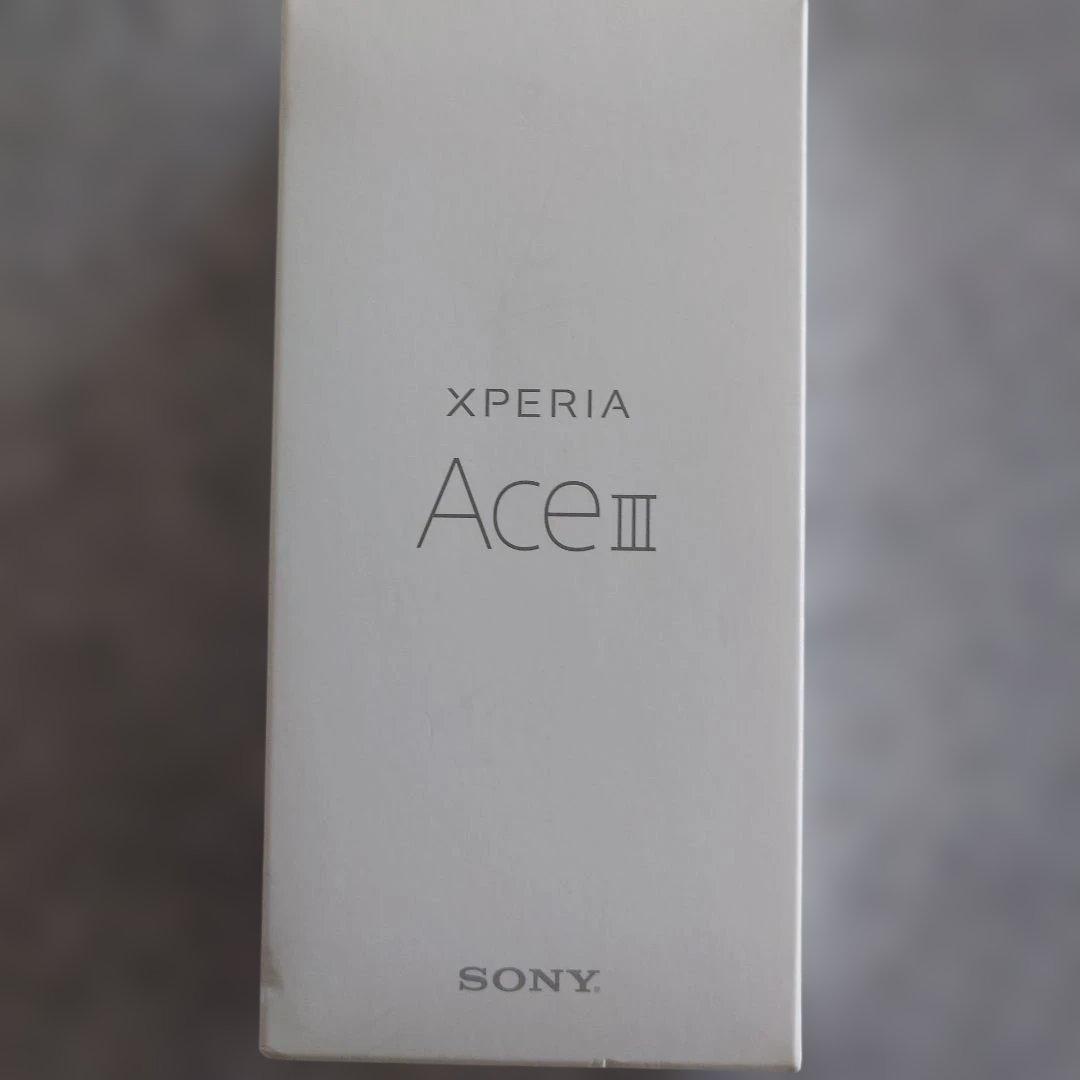 SONY Xperia Ace III A203SO SIMフリー 充電100％