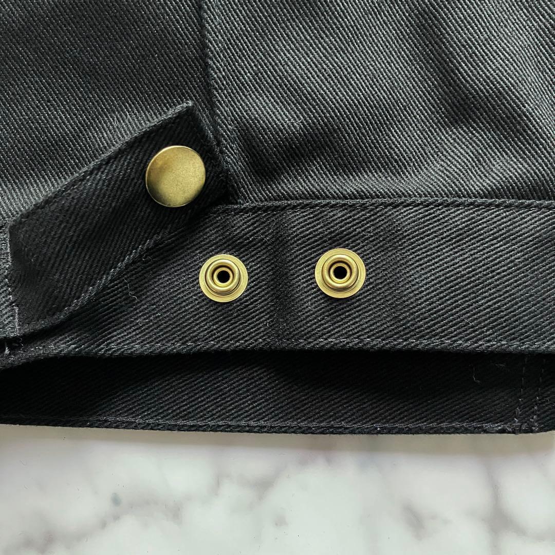 【美品】XLARGE × Dickies コラボ ワークジャケット ダック地 黒