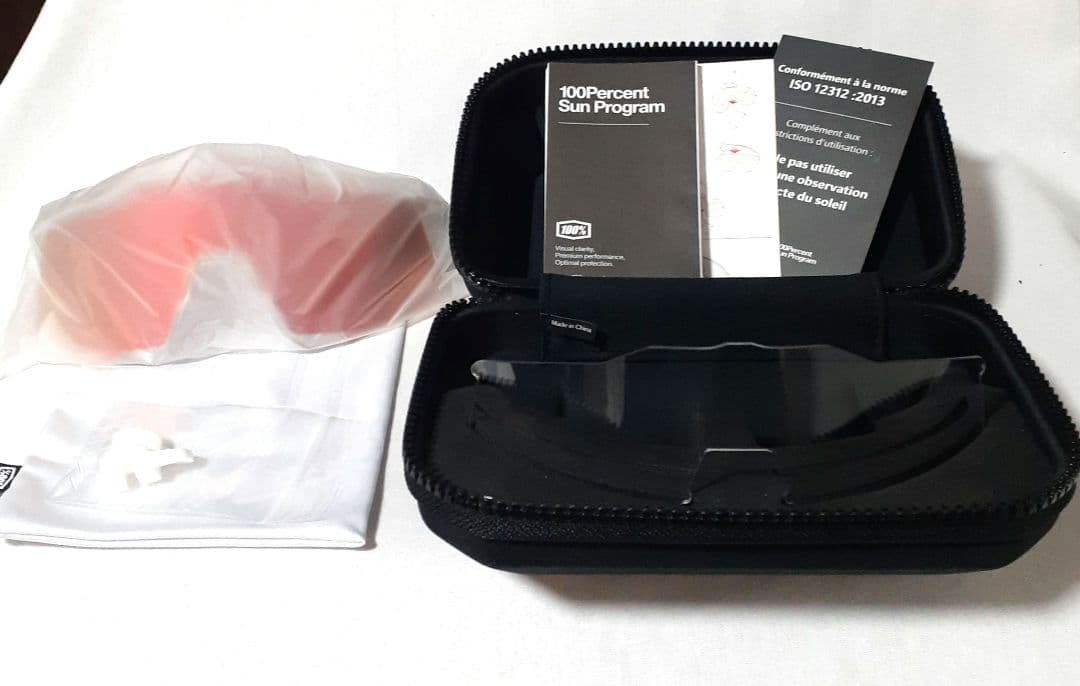 おまとめ買い 100% Speedcraft クリア レッド & ハリス モデル