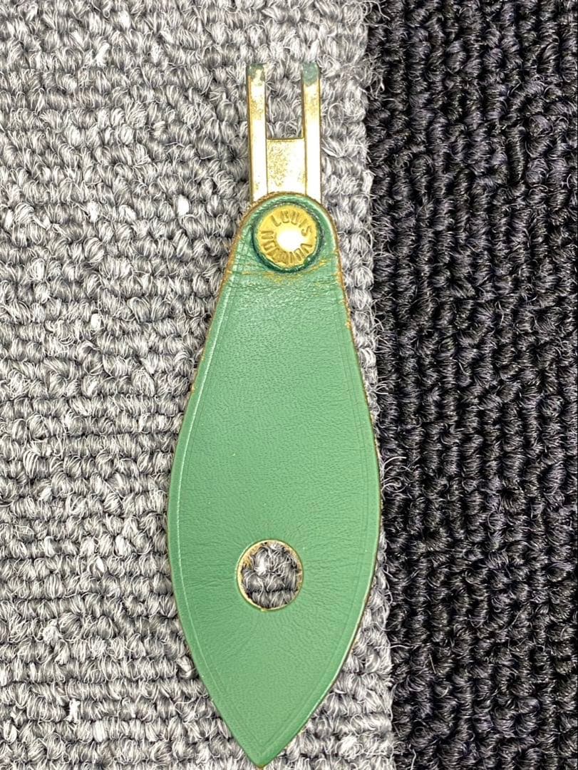 グリーン エピレザー ボストンバッグ