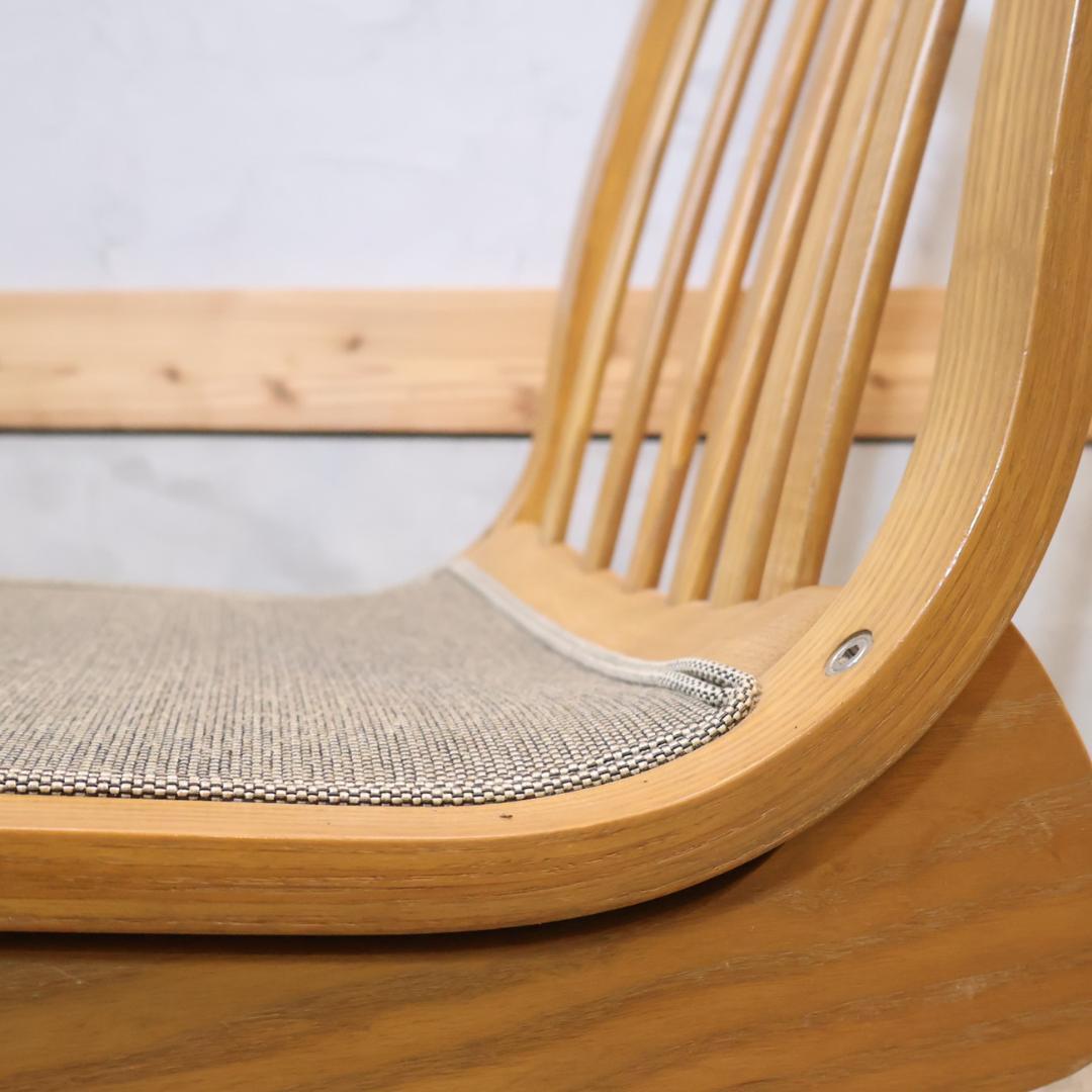 karimoku カリモク家具 KIGUMI 木組 タモ材 回転座椅子 2脚