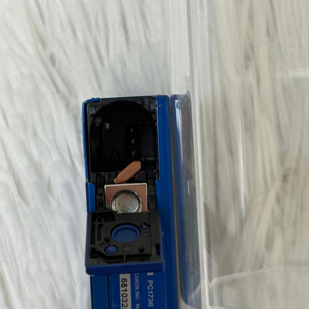 Canon カメラ　IXY 3 PC1736 充電器　ブルー　コンデジ　動作品