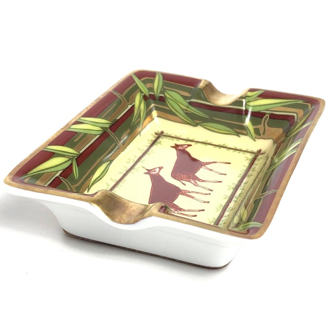 HERMES エルメス ミニトレイ 灰皿 アッシュトレイ 小物入れ 陶器 セット