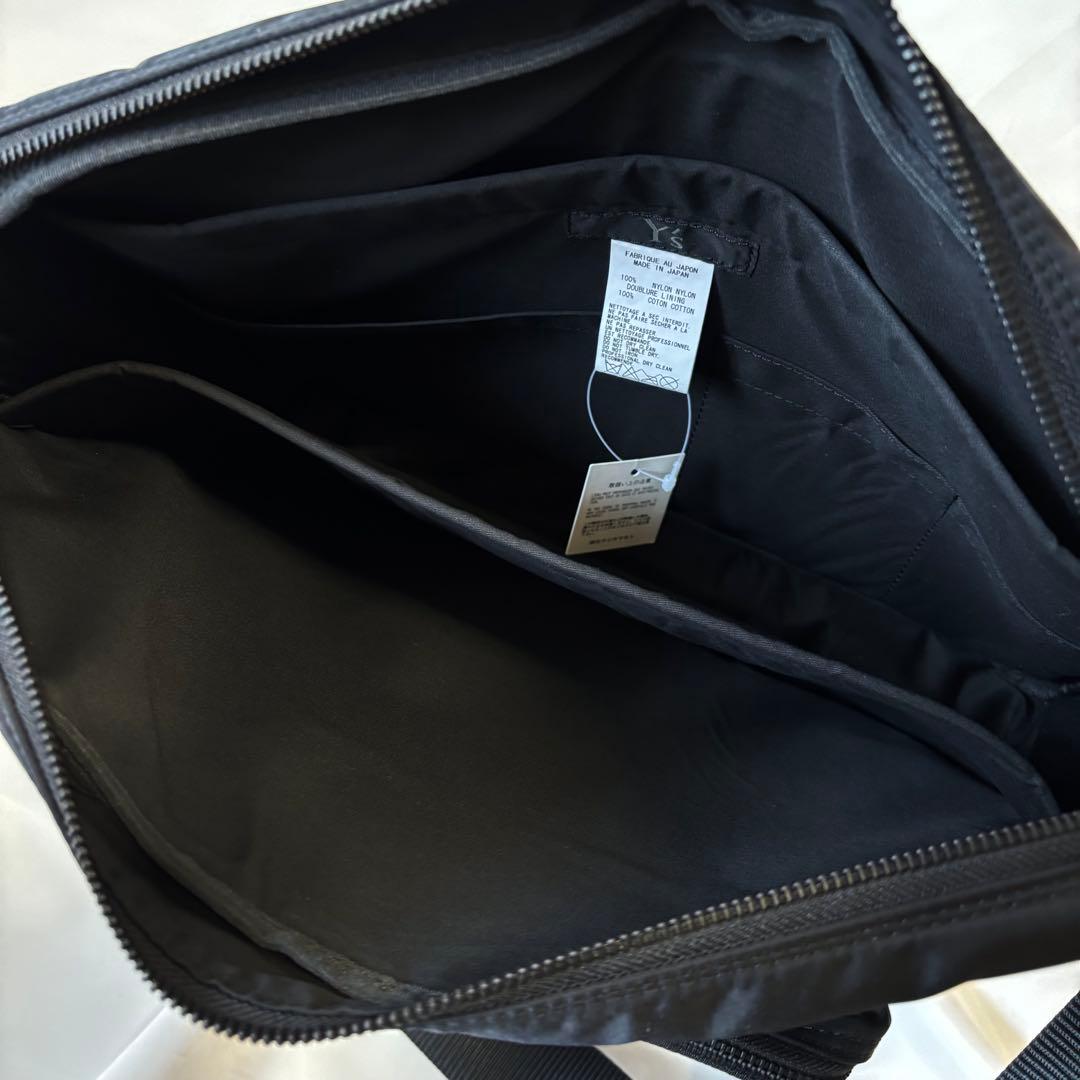 未使用 Y's WRAP 限定品 Apple メッセンジャーバッグ 黒 日本製