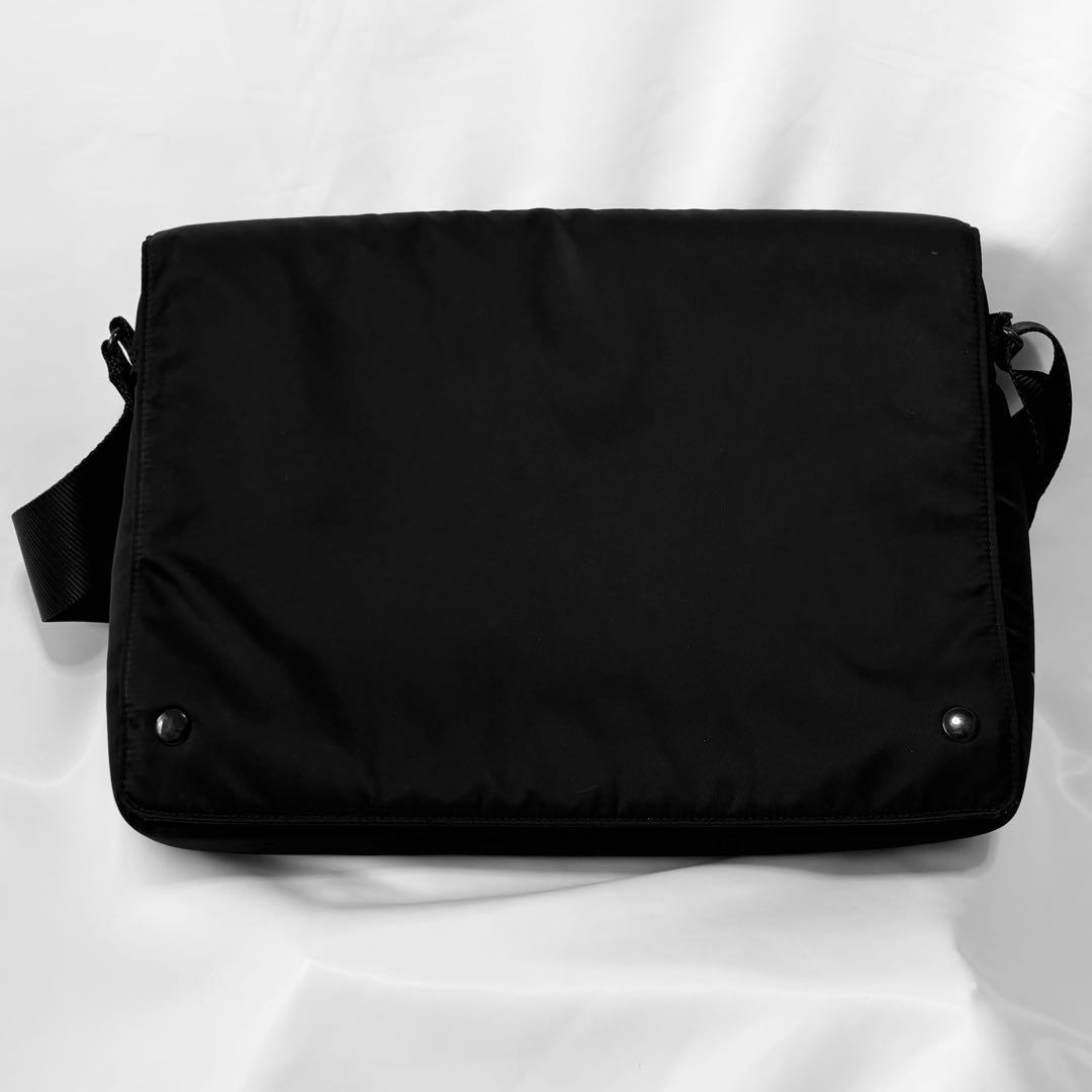 未使用 Y's WRAP 限定品 Apple メッセンジャーバッグ 黒 日本製