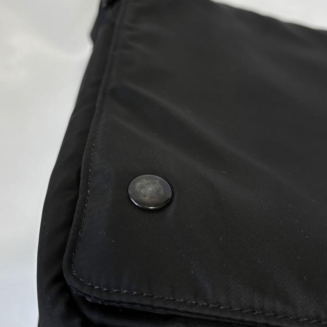 未使用 Y's WRAP 限定品 Apple メッセンジャーバッグ 黒 日本製