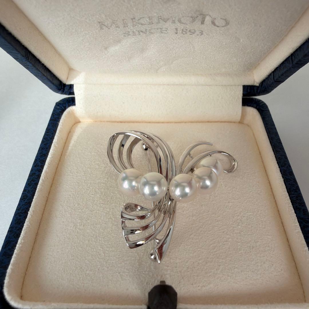お値下げしました❤️【極美品】ミキモトブローチ