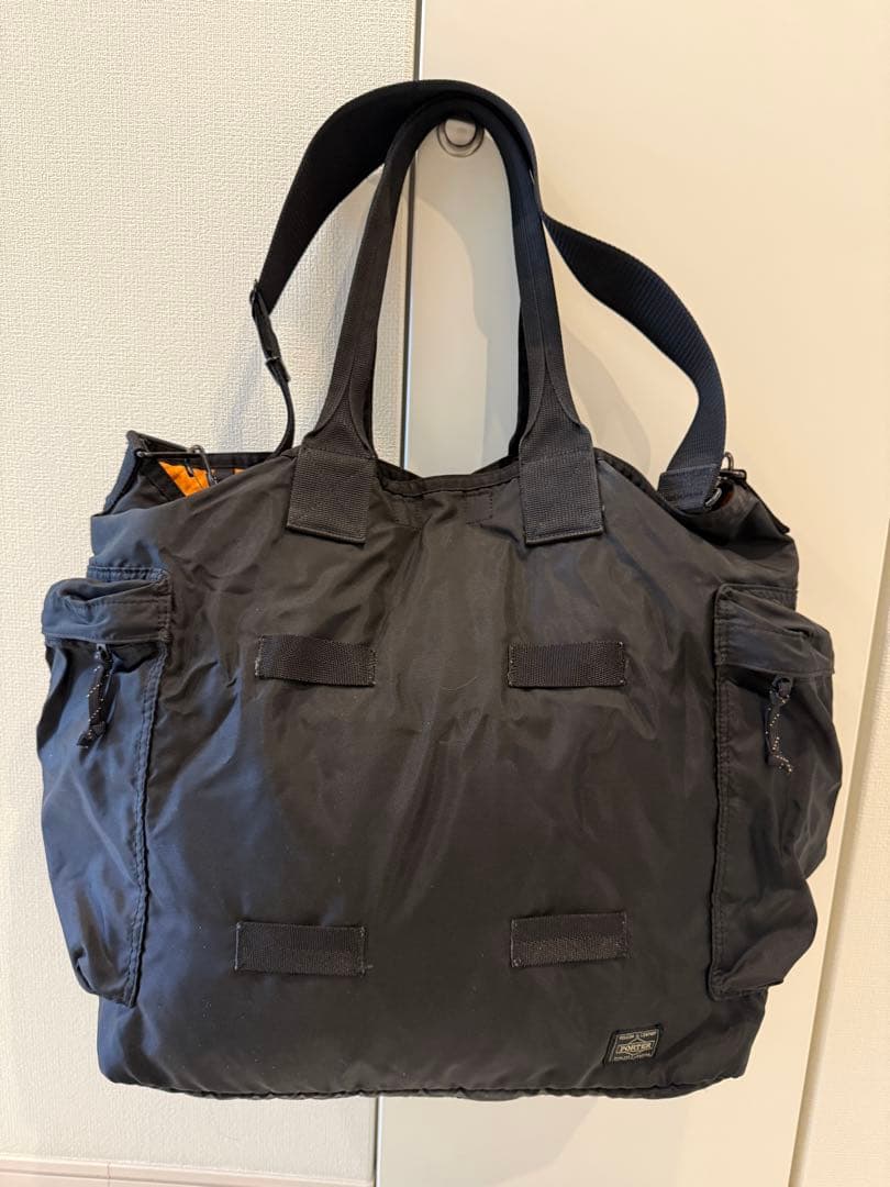 PORTER FORCE 2WAY TOTE BAG ブラック