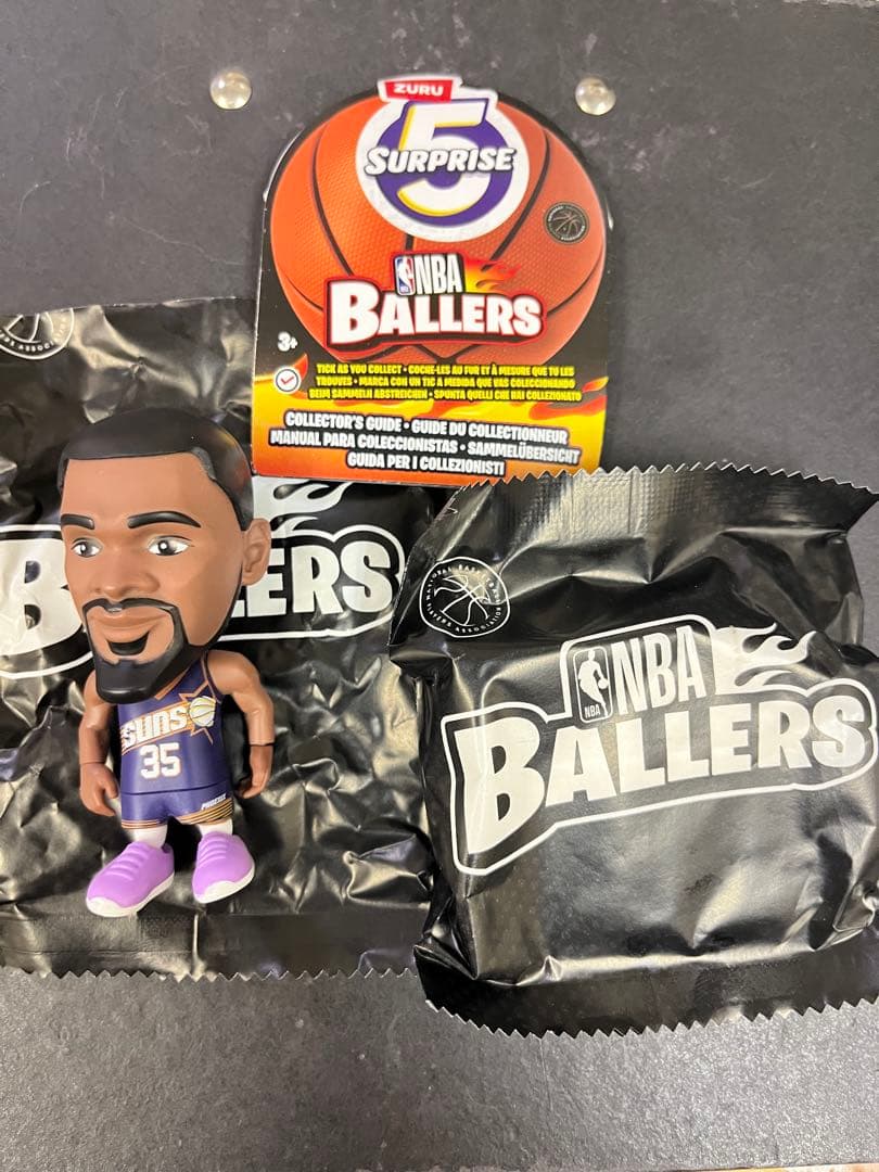celine様　 ZURU NBAボウラーズ1 ケビン・デュラント他3体