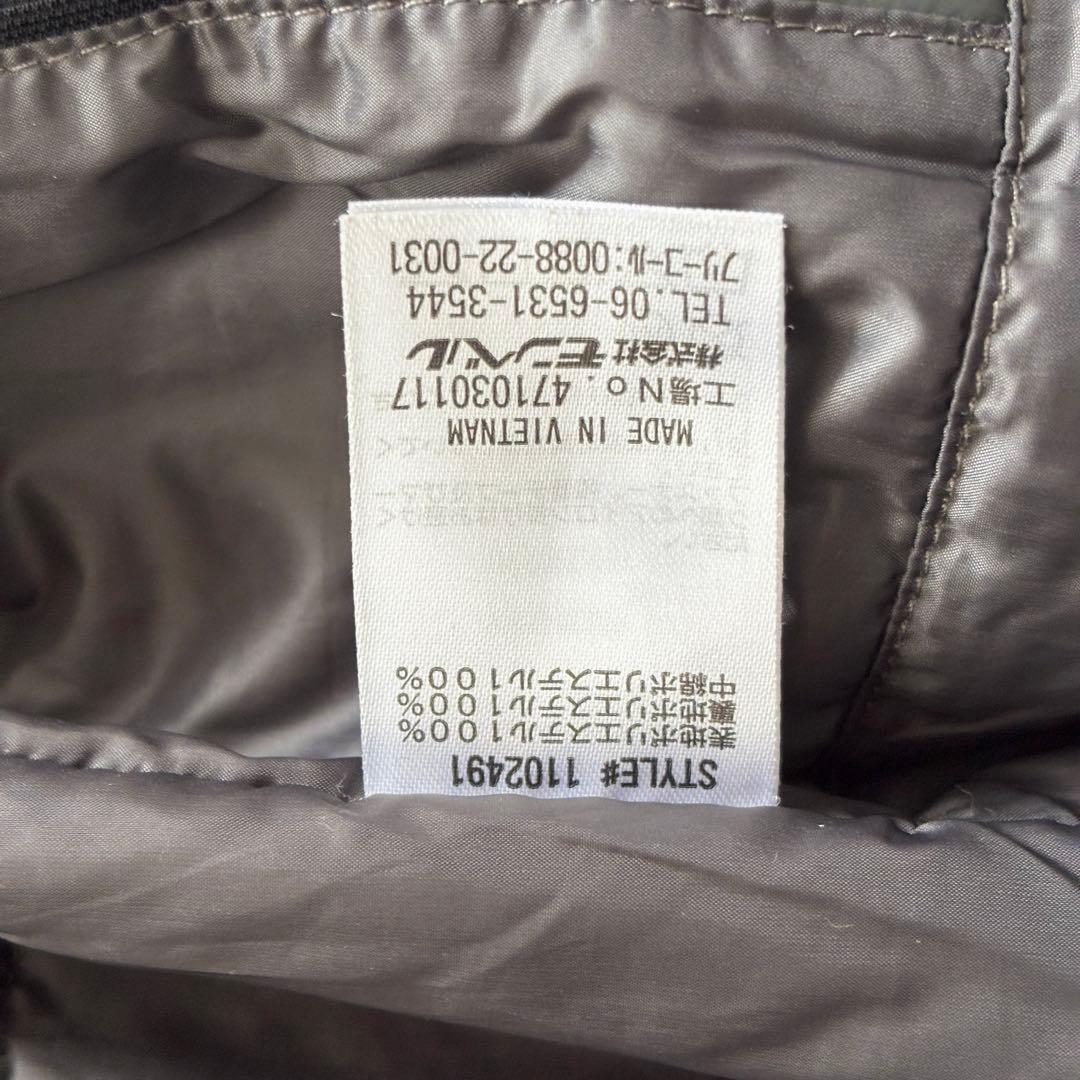 02229 モンベル　シャルモパーカ　スキーウェア　ダウンジャケット グレー