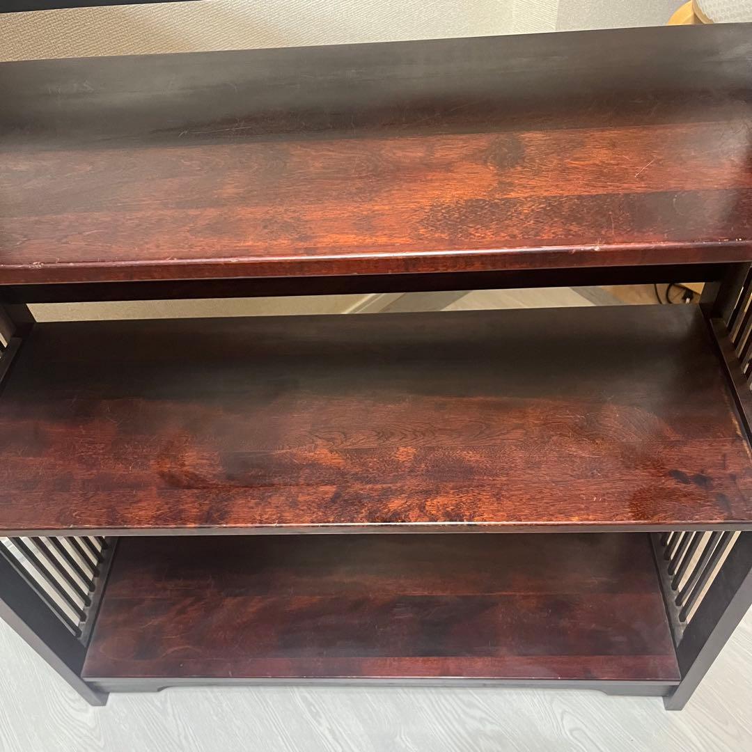 九州民芸家具 飾り棚 シェルフ HM117 棚ブックシェルフ ヴィンテージ