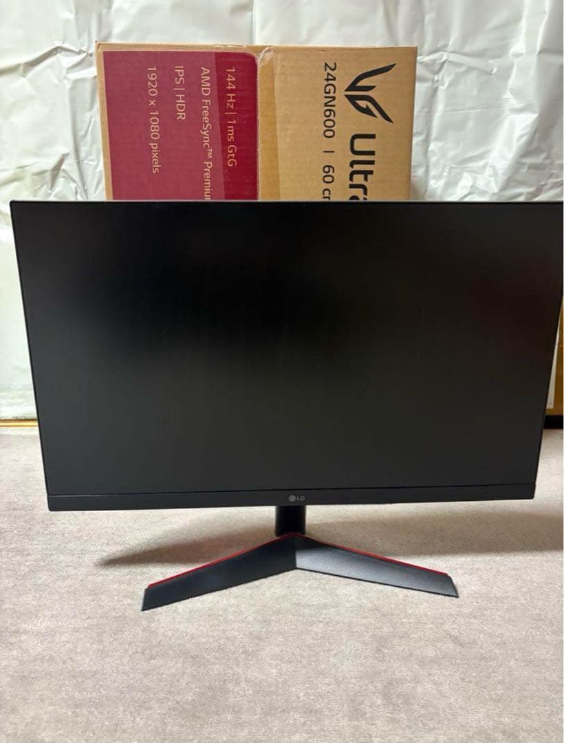 LG UltraGear モニター 144Hz IPSパネル 23.8インチ