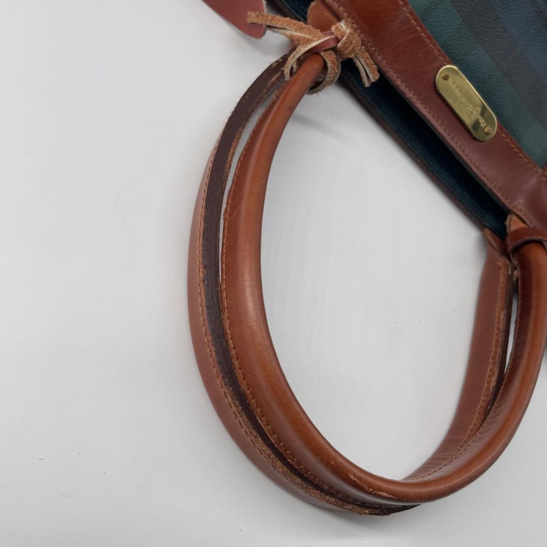 15446✨希少✨ポロラルフローレン 大容量 トートバッグ ブラックチェック