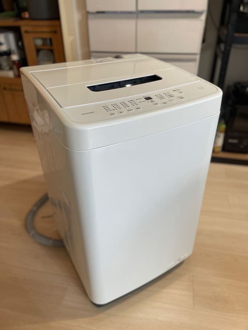 洗濯機 【美品】 縦型 5.0kg アイリスオーヤマ （IAW-T504）