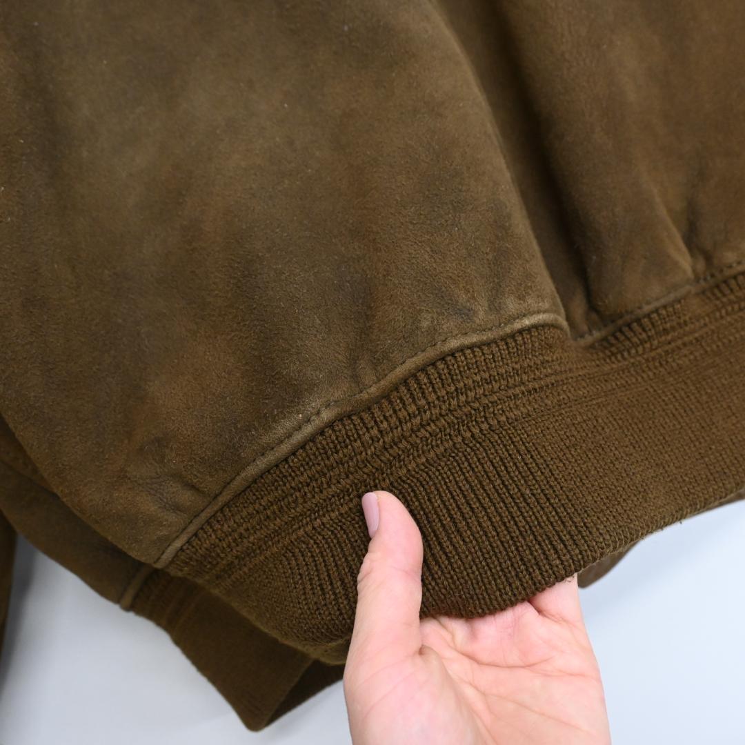 RUFFO ルッフォ ムートン ブルゾン ジャケット カーキ 48536\"