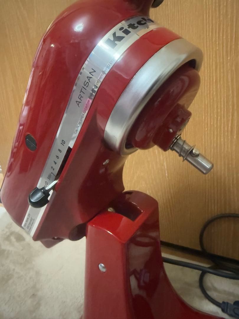 KitchenAid Artisan スタンドミキサー レッド 5クォート