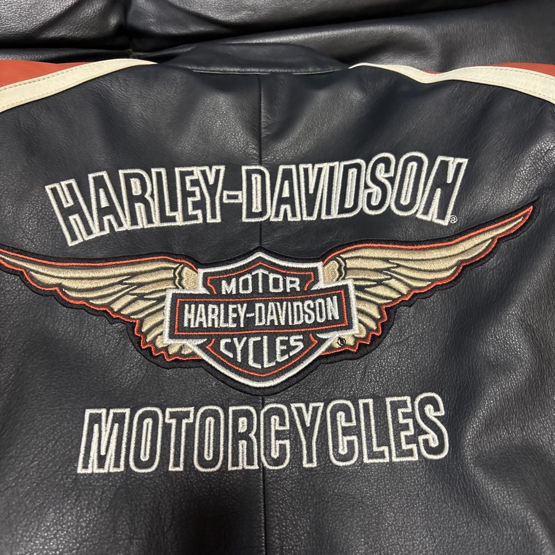 【美品】HARLEY-DAVIDSON レザージャケットライダース　size L