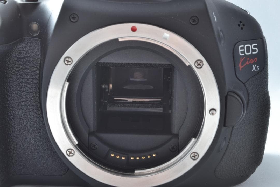 初期不良保証✨Canon KissX5 レンズセット✨ショット数2620回！