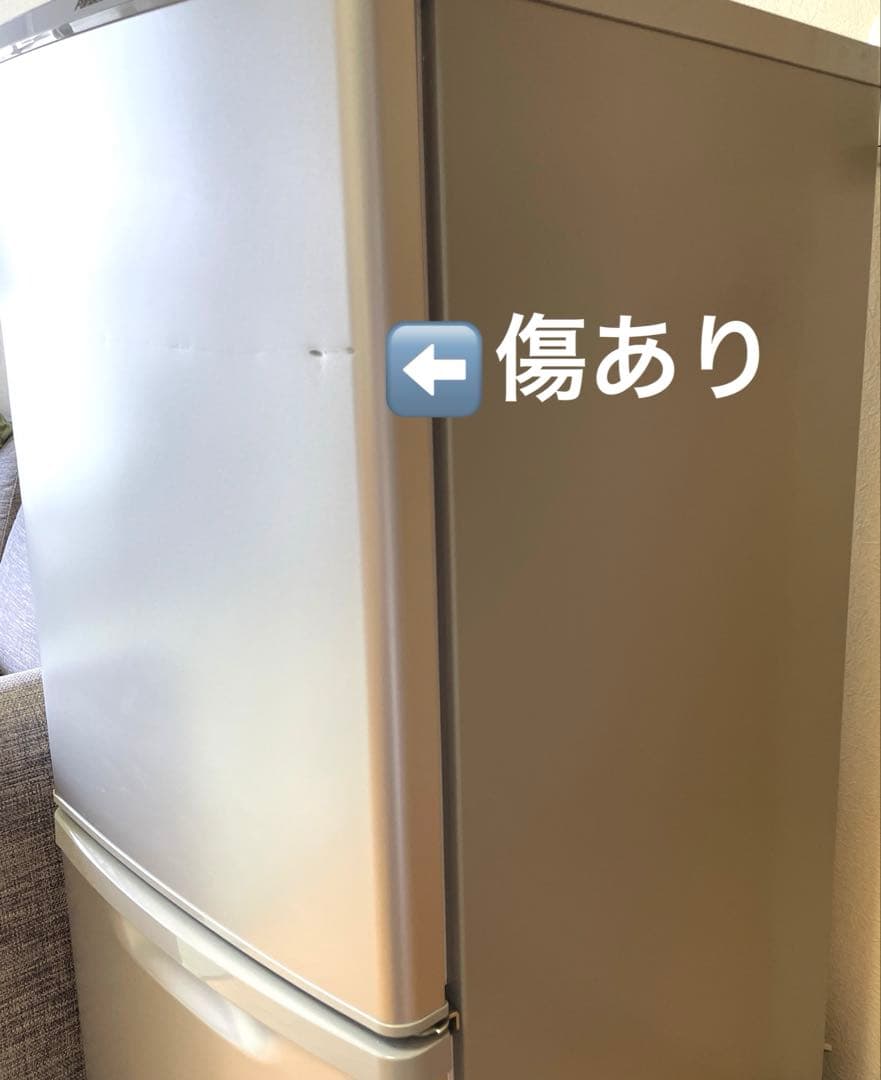 冷蔵庫パナソニック138リットル2014年製　NR-B147W-S