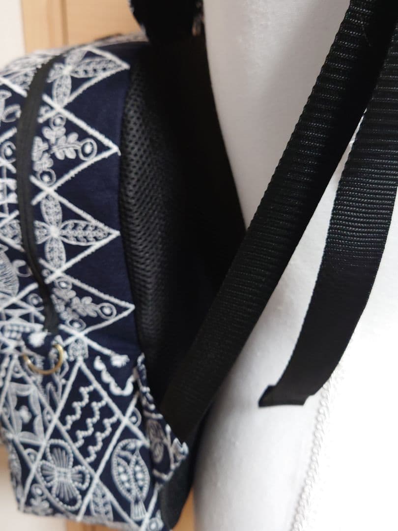 symphony navy　ミナペルホネン　リュック