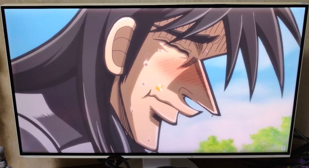 EIZO ev2785 4k 角に亀裂あり