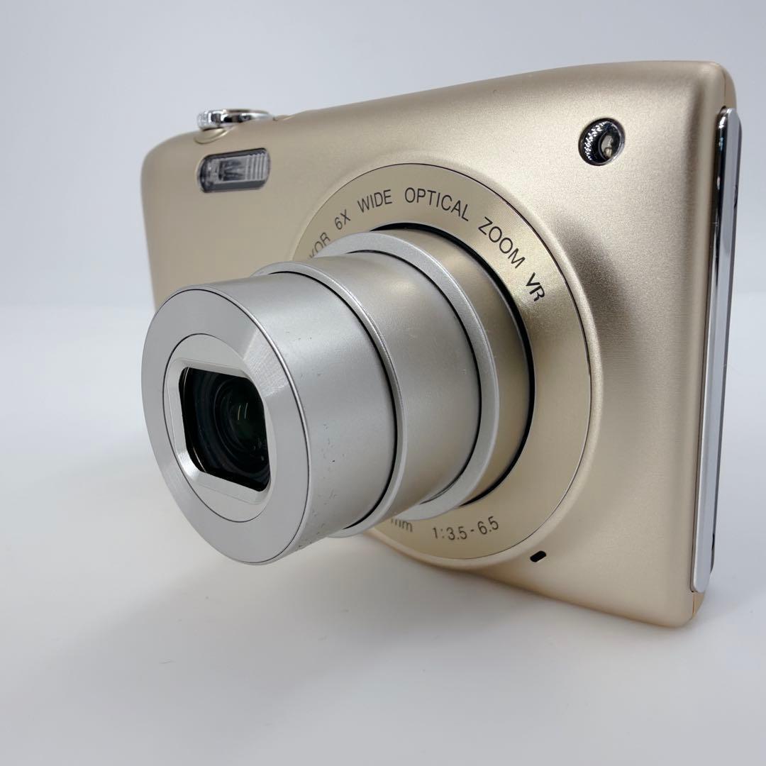 【美品・付属品有り】NICON COOIPIX S3300 ゴールド 870