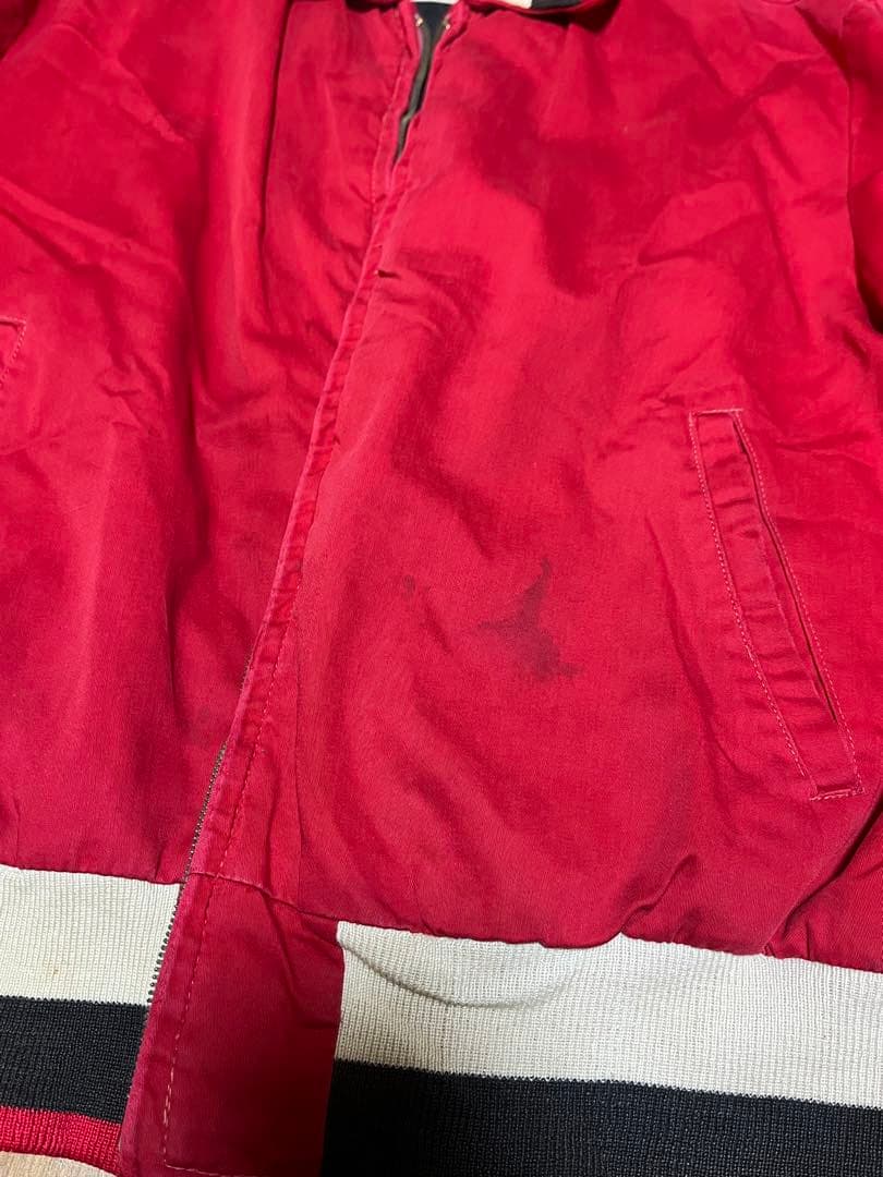 50,s Daniel Boone綿混ギャバジャン　crownジッパ40