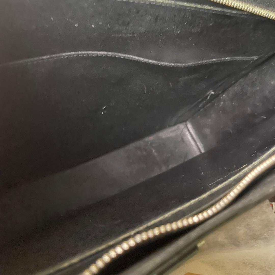 LOUIS VUITTON タイガ 黒 ビジネスバッグ ポルトドキュマン ロザン