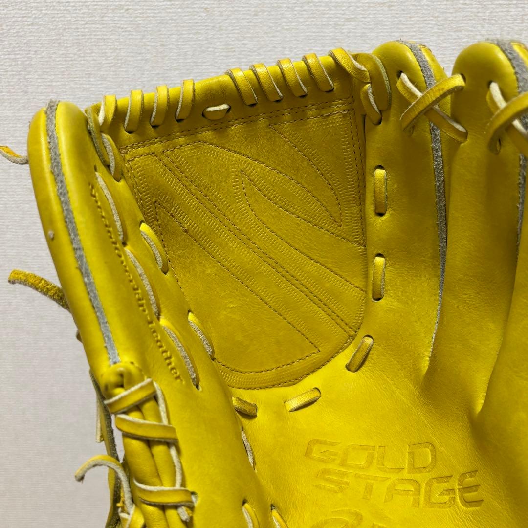asics アシックス GOLDSTAGE ゴールドステージ 硬式投手用 美品