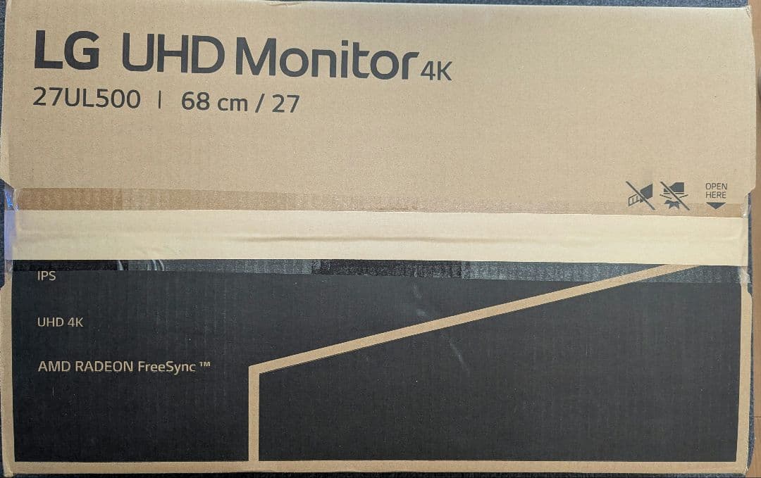 LG 4K 27UL500-W 27インチ モニター