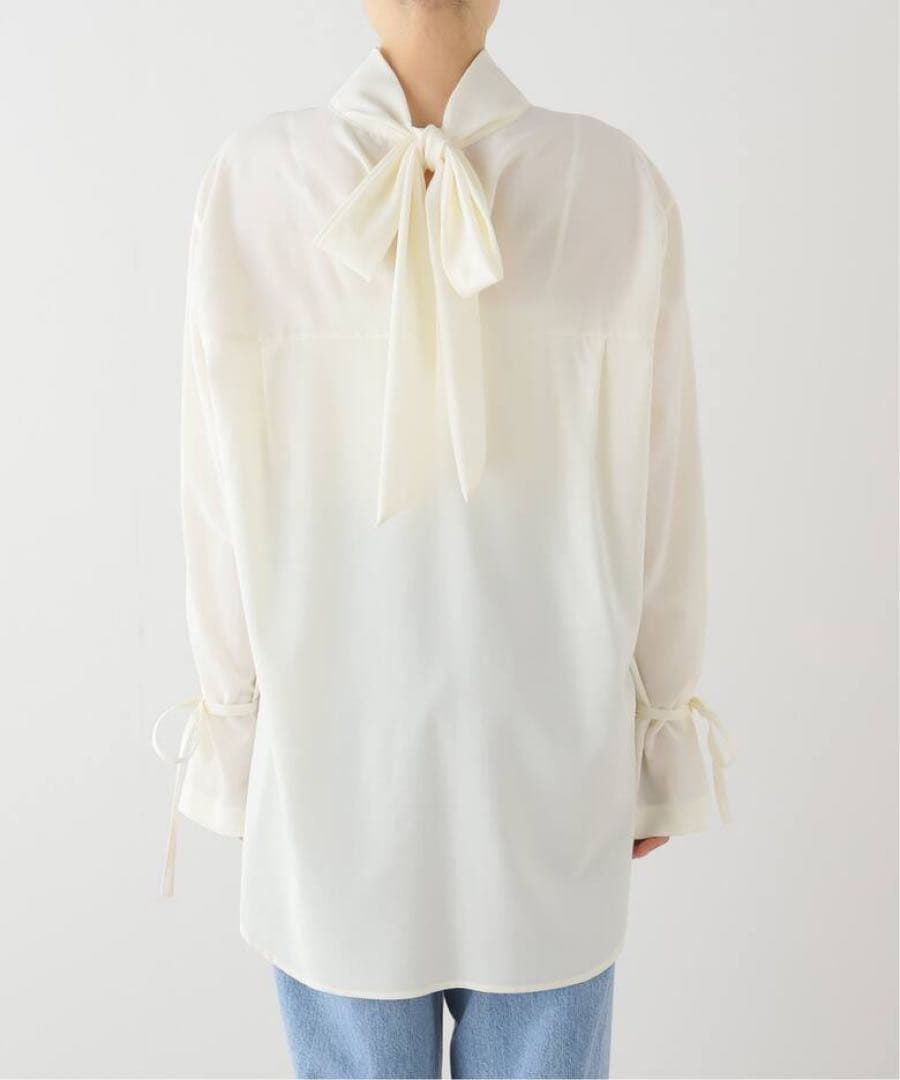 トップス UJOH Bow Tie Shirt Vanilla