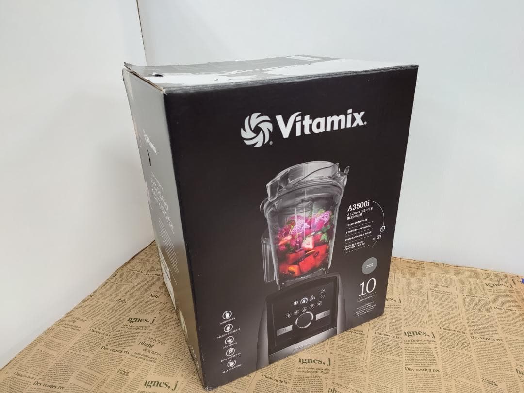 【美品 】Vitamix A3500i シルバー 整備済 レシピ本付