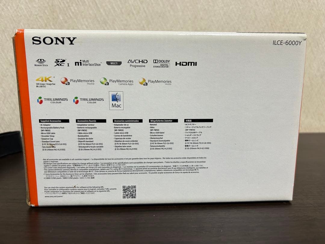 SONY α6000 （ILCE-6000Y）ミラーレス一眼