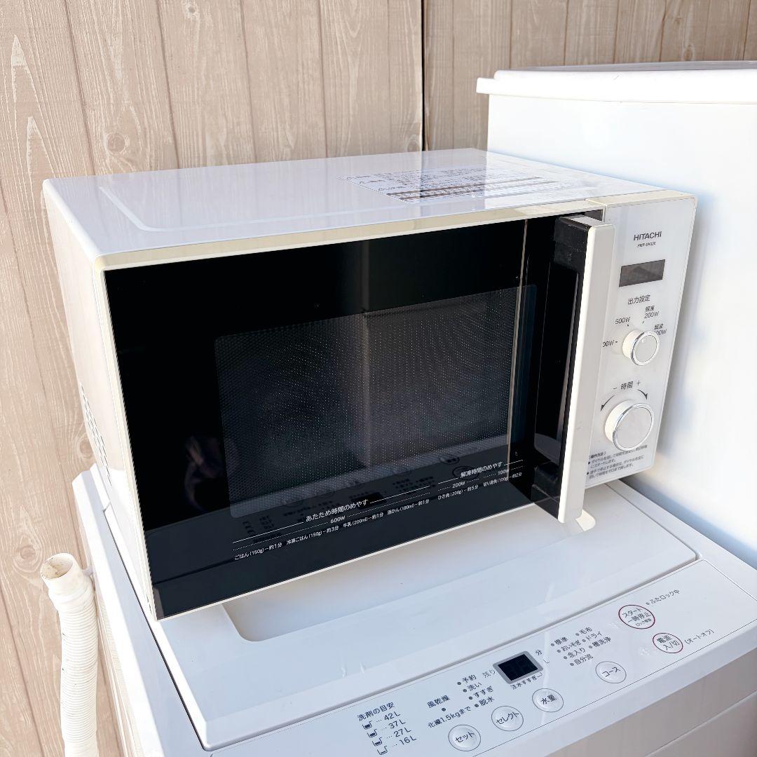 配送設置無料！純正三菱・日立＋無印洗濯機3点セット！完動超美品！新生活に！