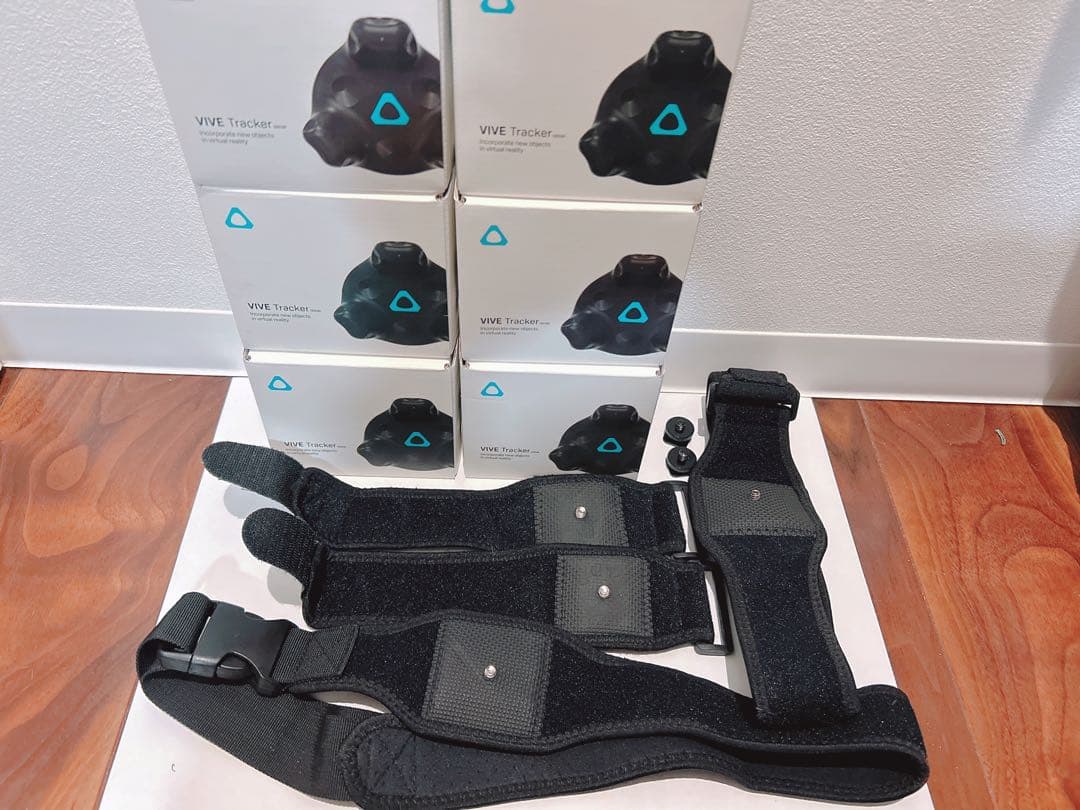 HTC VIVE 2.0 2018 6個＋ストラップ6箇所　トラッカー