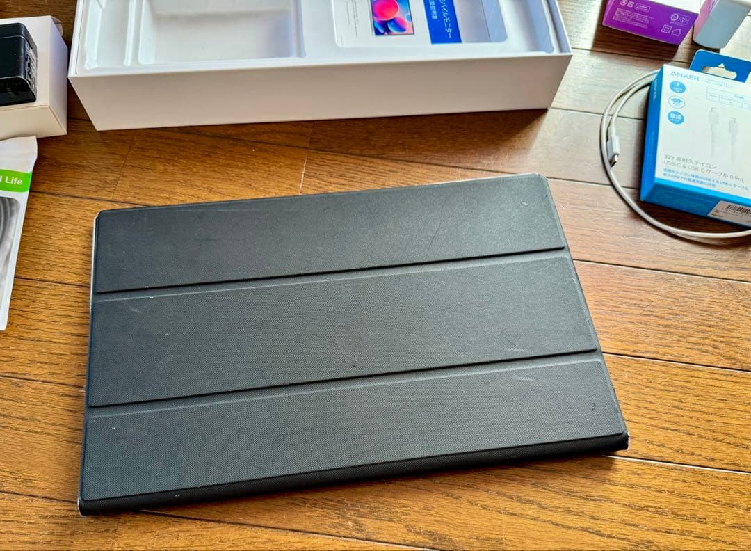 4kモバイルモニター & CIO65w電源 & ANKERケーブル