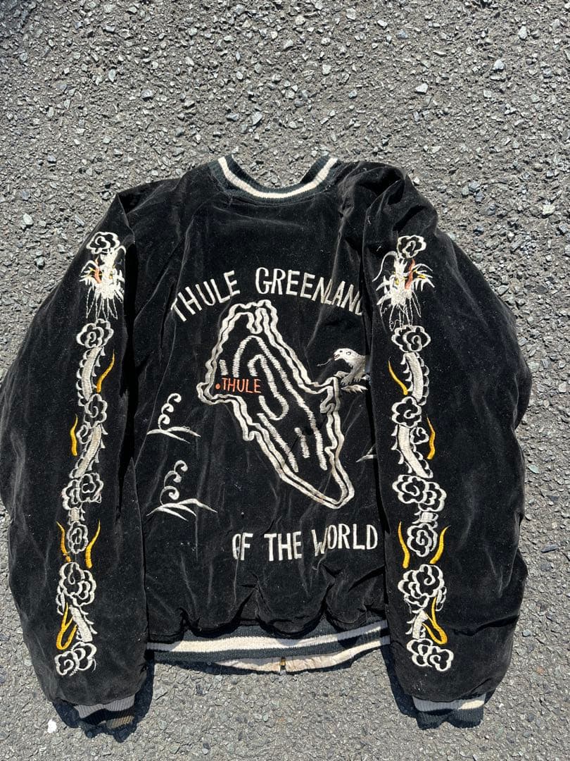 ジャケット・アウター 50s souvenir jacket THULE GREENLAND