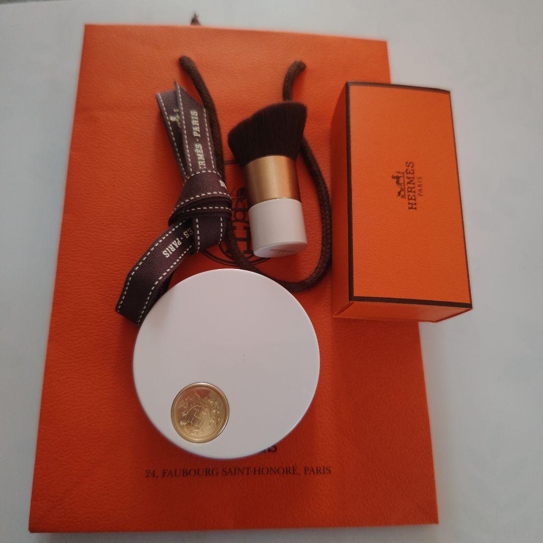 HERMES チークカラー ブラッシュ ソワイユーズ 37&ノマドブラシ