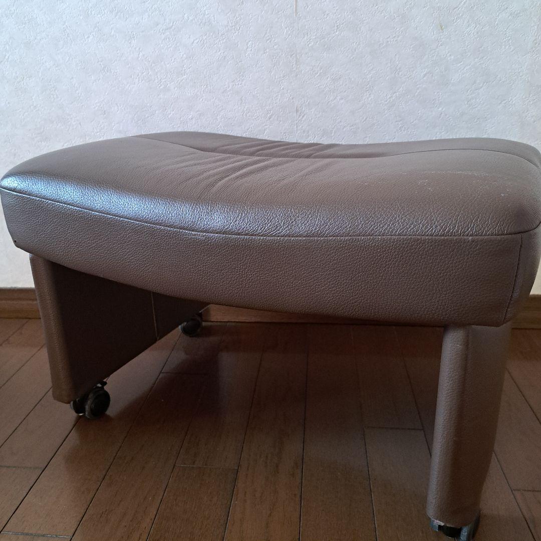 【良品】カリモク karimoku オットマン　スツール XU4206ブラウン