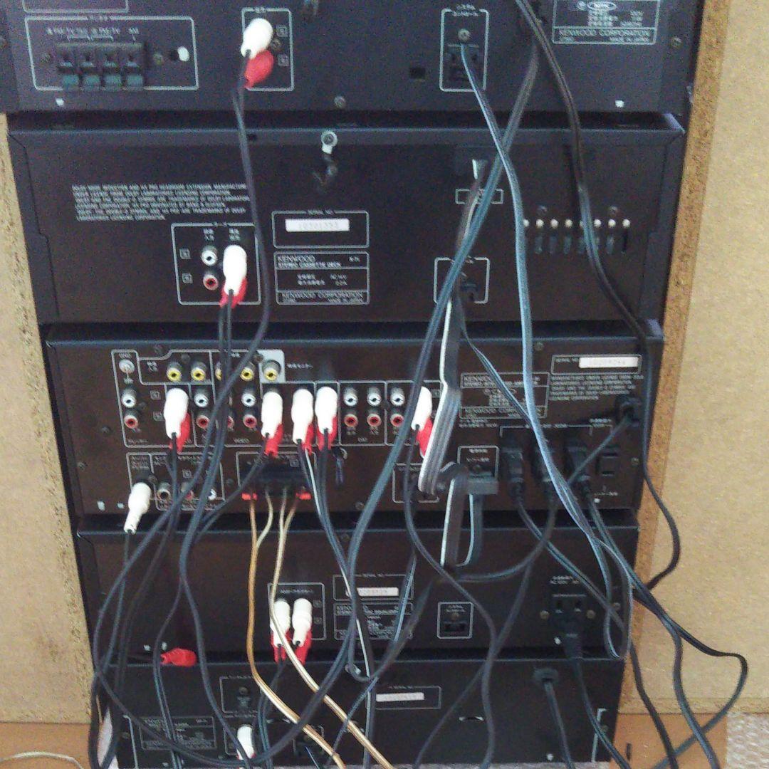 【稀有な逸品】バブル期の贅沢コンポ KENWOOD【ROXY-J5】