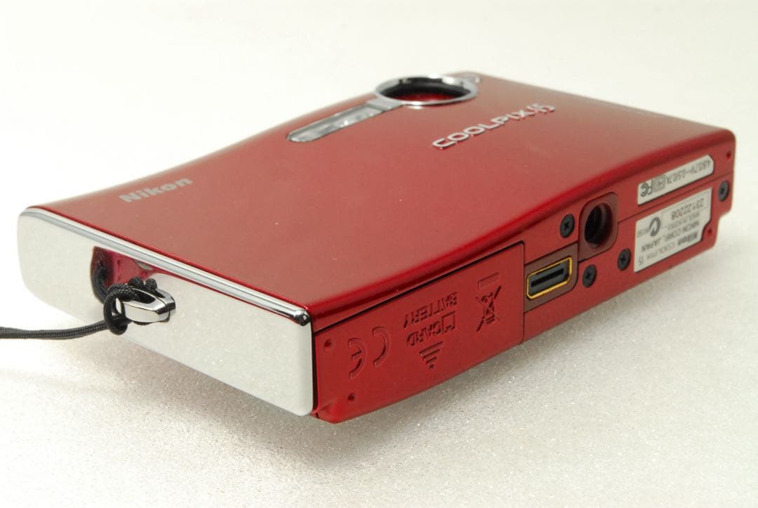 vintage 様_Nikon COOLPIX S5 ❤️スマホ転送 レッド ニコ