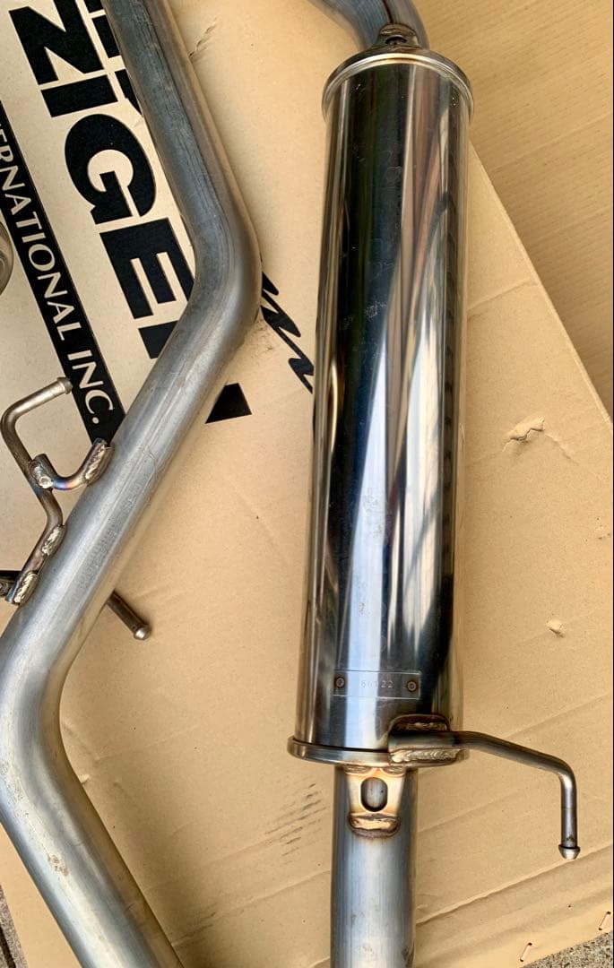 5ZIGEN スポーツマフラー n-one jg3ターボ車